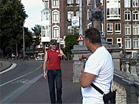 Horny tourist gets an Amsterdam tour and hooker included