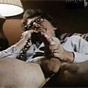 Hairy retro phone sex babe gets fucked under her own desk